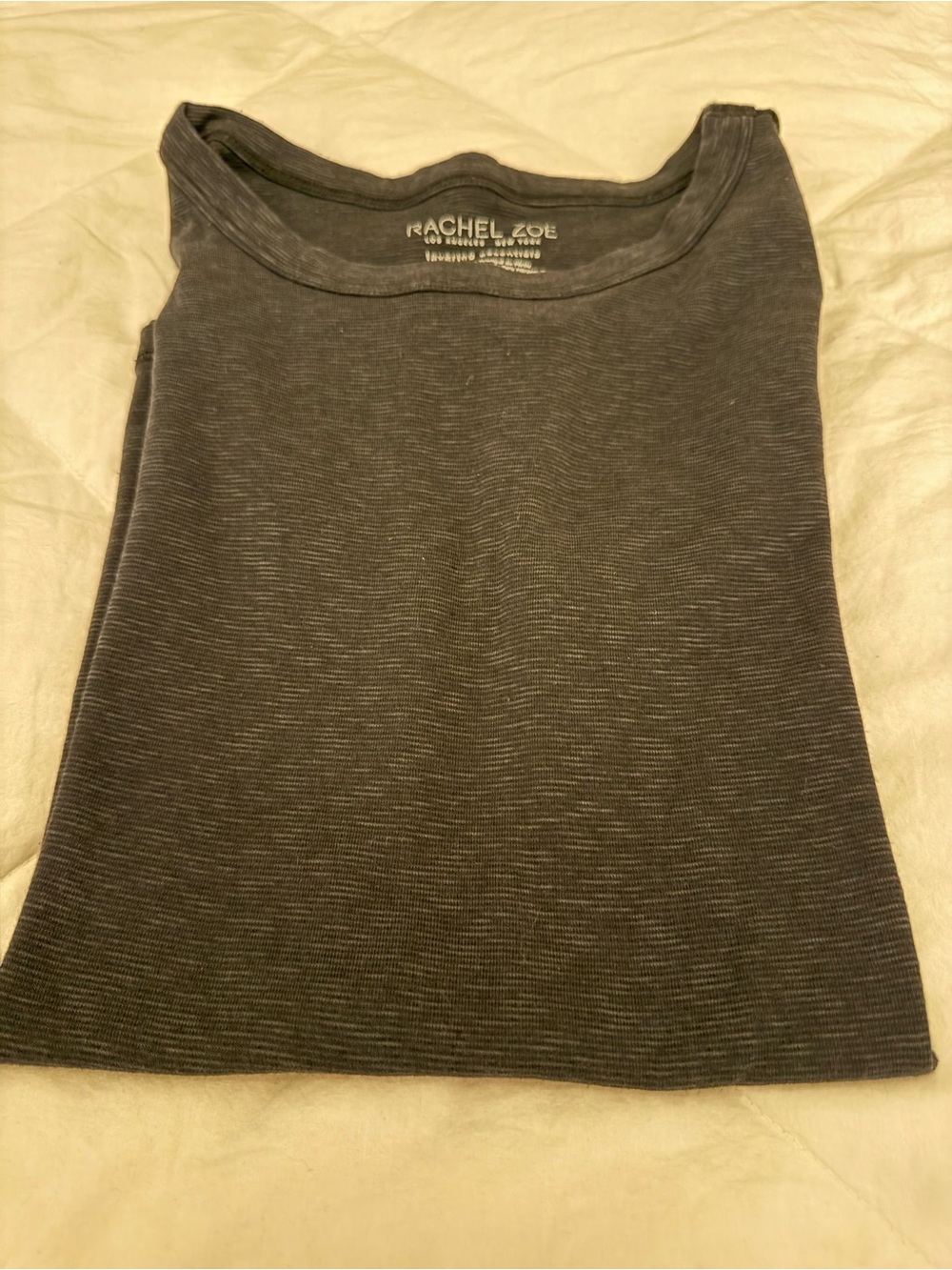 Rachel Zoe blue Layering Essentials Tee - Picture 8 of 8